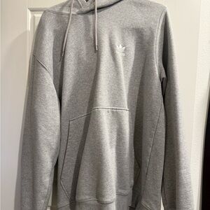 Adidas Men's Gray Hoodie